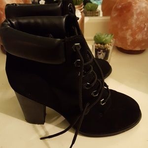 Black booties